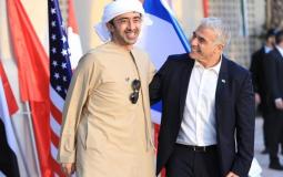 وزير الخارجية الإماراتي يصل إسرائيل