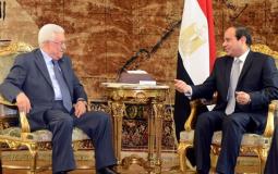 تفاصيل الاتصال الهاتفي بين الرئيس عباس ونظيره المصري