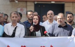 الجبهة الشعبيّة تنظم اعتصامًا في غزة دعمًا للأسرى المضربين عن الطعام