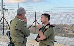 قائد فرقة الضفة في الجيش الاسرائيلي افي بلوت
