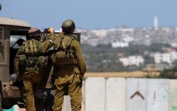 الجيش الاسرائيلي يجري مناورات حرب على حدود غلاف غزة