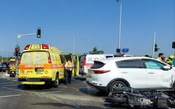 حادث سير في تل أبيب