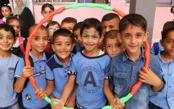 مركز شباب الأمة ينفذ يوم تربوي ترفيهي في مدرسة الرميضة الأساسية المشتركة