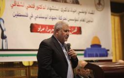 خالد البطش عضو المكتب السياسي لحركة الجهاد الإسلامي