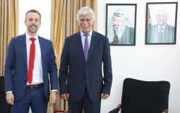 وزير التعليم يبحث مع ممثل أستراليا لدى فلسطين التعاون المشترك