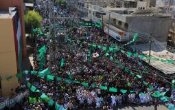 غزة: "حماس" تنظم مسيرة في خانيونس نصرة للأقصى