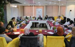 بيت الصحافة يعقد جلسة حوارية حول "قضايا النوع الاجتماعي والإعلام" جنوب قطاع غزة