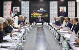 جلسة الحكومة الفلسطينية - ارشيف