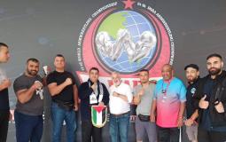 هنية يبارك فوز فلسطين بذهبية بطولة العالم لمصارعة الذراعين