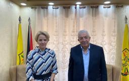 تفاصيل اجتماع العالول مع سفيرة سويسرا في فلسطين