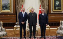 غانتس يلتقي أردوغان في أنقرة