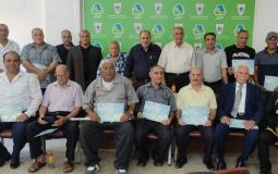 لجنة المهرجان الدولي للأبطال المتميزين تكرم عدداً من الرياضيين في غزة