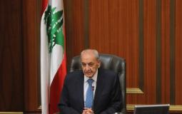 رئيس البرلمان اللبناني نبيه بري.