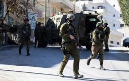 الجيش الإسرائيلي أثناء اعتقالاته/ أرشيف
