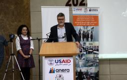 الاحتفال بانتهاء انشاء طابق جديد في مدرسة الراهبات الوردية بغزة