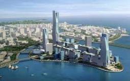 مجسم مدينة نيوم في السعودية