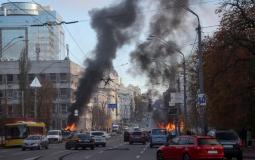 قتلى بقصف روسي طال مكتب الرئيس الأوكراني في كييف