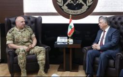 السفير دبور وقائد الجيش اللبناني