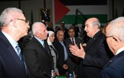 الرئيس الجزائري يزور وفود الفصائل أمس
