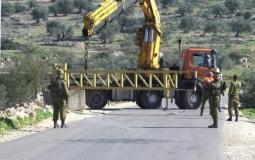 مستوطنون يغلقون شارع يربط بين القدس ورام الله