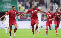 لاعبوا المنتخب القطري ضمن بطولة كأس العالم 2022