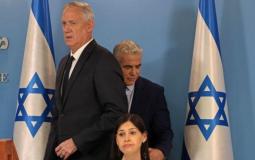 يائير لبيد وبيني غانتس