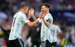من مباراة الأرجنتين ضد السعودية في كأس العالم 2022