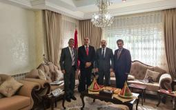 النائب العام يبحث تعزيز التعاون القضائي مع السفير المغربي 