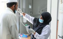 إجراء فحص كورونا في السعودية / أرشيف.