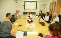 وفد من منظمة "تروكير" يزور برنامج غزة