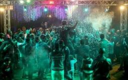 حفلة في قطاع غزة