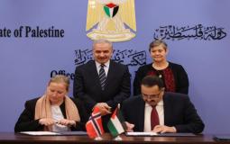 توقيع اتفاقيتي دعم من النرويج لقطاع الطاقة في القدس وغزة