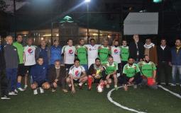 "الفلسطينية للشباب والرياضة في لبنان" تكرم بعثة قدامى لاعبي غزة