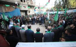 من فعاليات انطلاقة حركة حماس في النصيرات