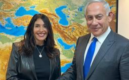 رئيس الحكومة الإسرائيلية الجديدة مع ميري ريغيف وزيرة النقل