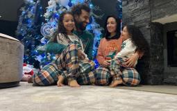 محمد صلاح يحتفل بعيد الميلاد المجيد