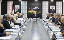 جلسة مجلس الوزراء الفلسطيني