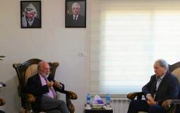لقاء فتوح مع رئيس الكونفدرالية الفلسطينية