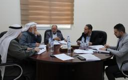 اجتماع للجنة الاقتصادية و المجلس التشريعي في غزة