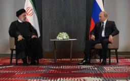 الرئيسان الروسي والإيراني
