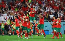 مباراة المغرب والبرتغال في كأس العالم.