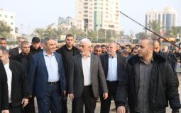 "السنوار" يتفقّد مكان إقامة انطلاقة حركة حماس في غزة