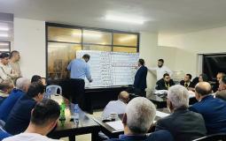 نتائج انتخابات نقابة الصاغة وتجار المعادن الثمينة بغزة