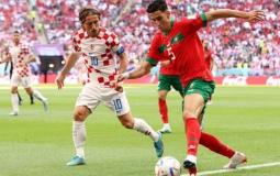 مباراة المغرب وكرواتيا في دور المجموعات بكأس العالم 2022