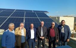 مشروع الطاقة الشمسية لتشغيل مضخات آبار المياه في عين الحلوة