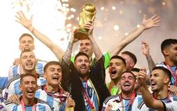 لحظة تتويج الأرجنتين بلقب كأس العالم 2022