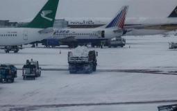 عاصفة ثلجية تتسبب بتأجيل أكثر من 50 رحلة في مطارات موسكو