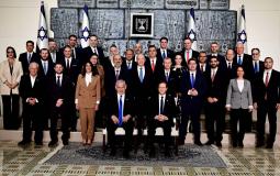 جانب من عقد الحكومة الإسرائيلية الجديدة اجتماعها الأول برئاسة نتنياهو