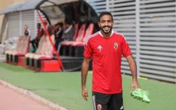 اللاعب محمود كهربا.