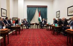 لقاء الرئيس عباس مع وفد تركي من المحكمة الدستورية